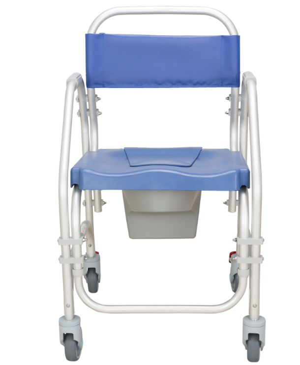 Cadeira Sanitária com 4 Rodas
